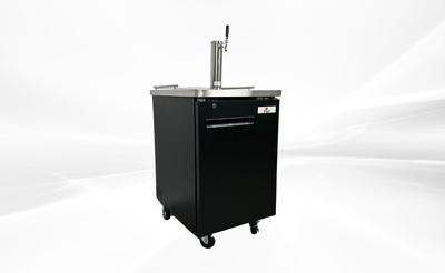 NSF 23 ins Kegerator Beer dispenser 1 Tap Black UUD-1