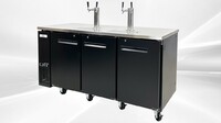 NSF 72 ins Depth Kegerator Beer dispenser 4 tap UUD-24-72
