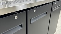 NSF 72 ins Depth Kegerator Beer dispenser 4 tap UUD-24-72