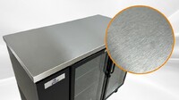 NSF 48 ins Beer Glass Door Back Bar Refrigerator case UBB24-48G