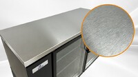 NSF 60 ins Beer Black Glass Door Back Bar Cooler case UBB24-60G-