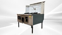NSF 44 to 47 inches 2 hole Chinese Wok Range made USA CWRUS-2H