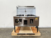 NSF 44 to 47 inches 2 hole Chinese Wok Range made USA CWRUS-2H