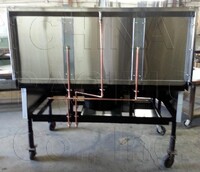 Commercial restaurant NSF 3 hole Chinese Wok Range made USA