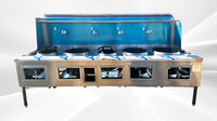 NSF 5 hole Chinese Wok Range made USA CWRUS-5H