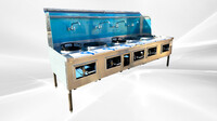 NSF 5 hole Chinese Wok Range made USA CWRUS-5H