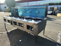 NSF 5 hole Chinese Wok Range made USA CWRUS-5H