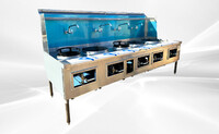 NSF 5 hole Chinese Wok Range made USA CWRUS-5H