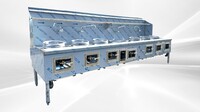 NSF 7 hole Chinese Wok Range made USA CWRUS-7H