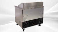 NSF Sandwich Prep Table 36 Ins Refrigerator SCL2-36-E-HC
