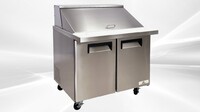 NSF Sandwich Prep Table mega 36 ins SCLM2-36-E-HC