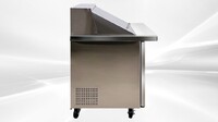 NSF Sandwich Prep Table mega 36 ins SCLM2-36-E-HC