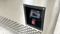 NSF 4 Sided Glass Standing Gelato Freezer Display DL-600F