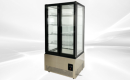 NSF  4  Sided  Glass  Standing  Freezer  DL-600