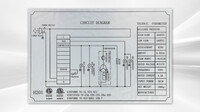NSF stainless steel refrigerator Chefs Base CB52