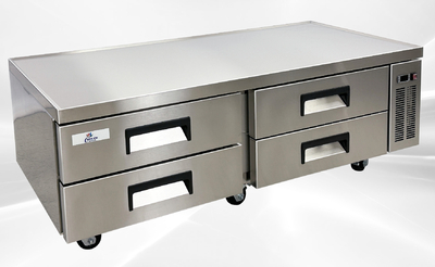 NSF Refrigerated 4 Drawers Chefs Base CB72