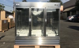 Commercial Stainless Steel Refrigerator 3 door NSF CFD3G