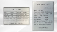 Walk-In Refrigerator cooler 8 HP Cooling System HGZ-800S