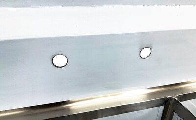 75 ins Stainless Steel 3 Compartment Sink NSF HN-C3T151512-15LR