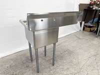 18 ins left one compartment sink NSF HN-C1T181812-18L