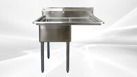 18 ins right one compartment sink NSF HN-C1T181812-18R