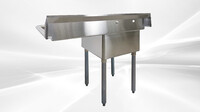 18 ins right one compartment sink NSF HN-C1T181812-18R