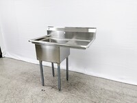 18 ins right one compartment sink NSF HN-C1T181812-18R