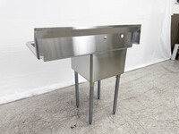 18 ins right one compartment sink NSF HN-C1T181812-18R