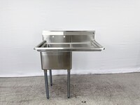 18 ins right one compartment sink NSF HN-C1T181812-18R