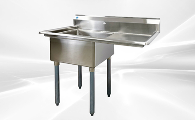 18 ins right one compartment sink NSF HN-C1T181812-18R
