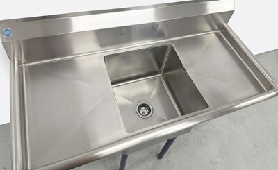 54 ins one compartment sink NSF HN-C1T181812-18LR