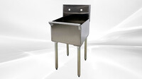 Stainless Steel Commercial Kitchen Prep Utility Sink S11818B