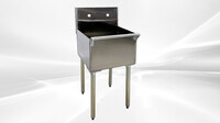 Stainless Steel Commercial Kitchen Prep Utility Sink S11818B