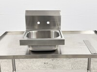 15 ins Commercial NSF SS hand Sink and Faucet HN-HS-15
