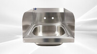 15 ins hand sink with two splashes and faucet NSF HN-HS-15-SP