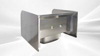 15 ins hand sink with two splashes and faucet NSF HN-HS-15-SP