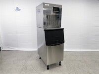 NSF 550 lbs granular ice seafood ice Maker SK-559N+275 bin