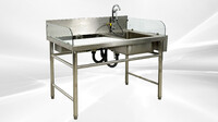 Folding Fish Table Hunting Clean Cutting Camping Sink CFT48