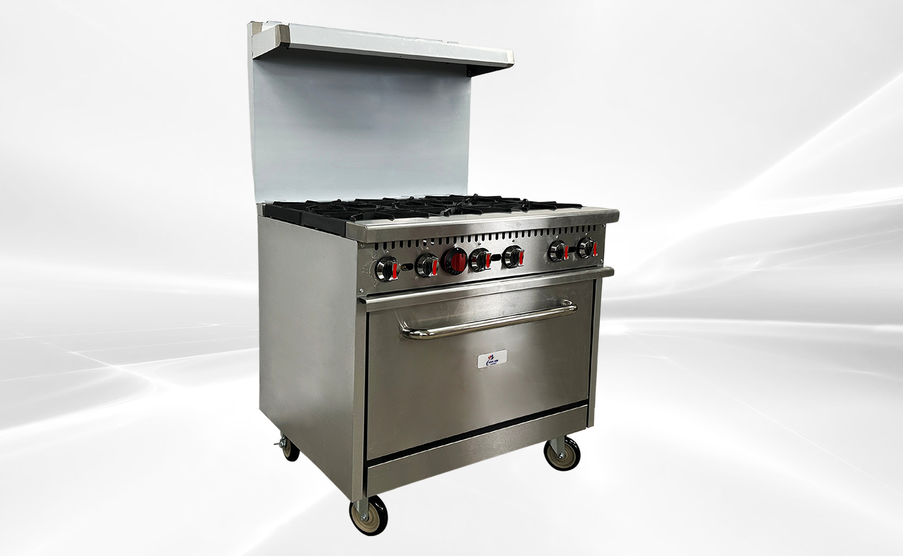 36 ins 6b NSF oven ranges with legs HFSO-36