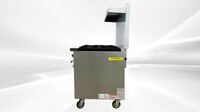 36 ins 6b NSF oven ranges with legs HFSO-36