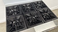 36 ins 6b NSF oven ranges with legs HFSO-36