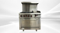 36 ins 4b12g NSF oven ranges CD-R4-12G TC-R36-12MG