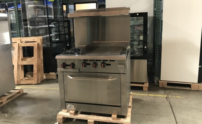 36 ins 2b24g NSF oven ranges CD-R2-24G