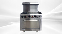 36 ins 2b24g NSF oven ranges CD-R2-24G