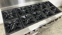 NSF Commercial 10 Burner Double Oven Gas Range CD-R10