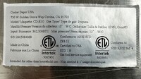 NSF Commercial 10 Burner Double Oven Gas Range CD-R10