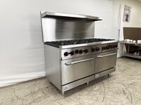 NSF Commercial 10 Burner Double Oven Gas Range CD-R10