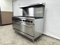 NSF Commercial 10 Burner Double Oven Gas Range CD-R10