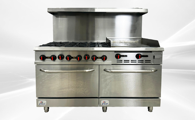 60 ins 6b24g NSF oven range CD-R6-24G