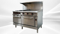 Commercial Propane and nature gas oven range NSF CD-R4-36G